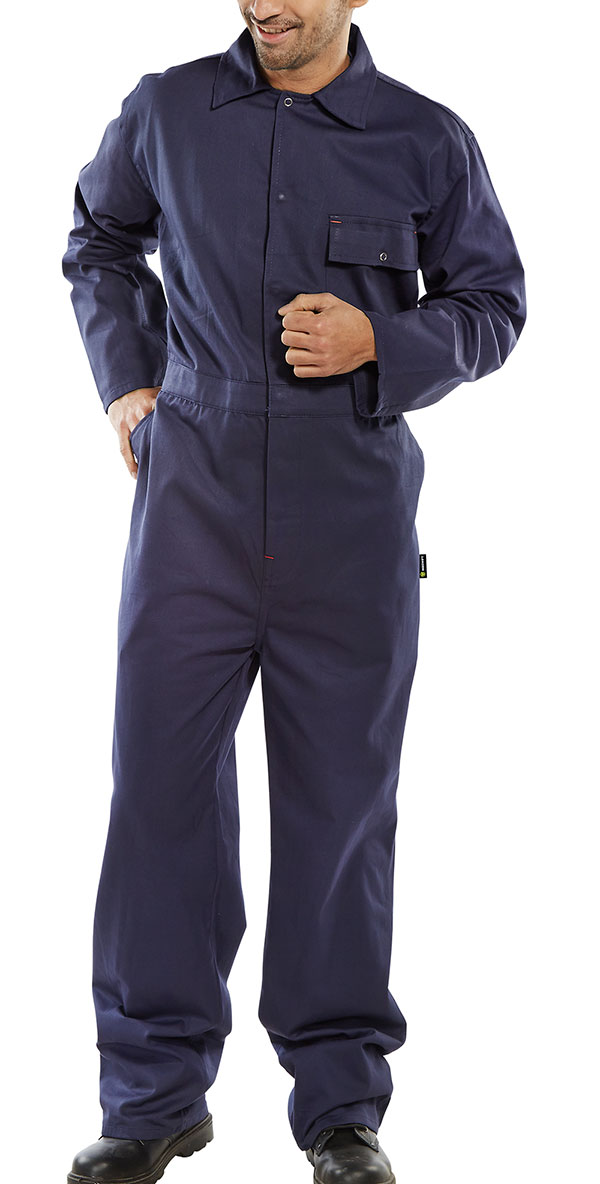 CLICK COTTON DRILL BOILERSUIT - CDBS